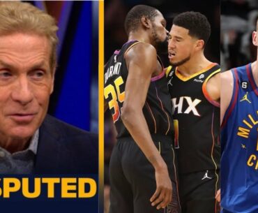 UNDISPUTED | "Booker-KD is the BEST duo in the Playoffs!" Skip claims Suns will beat Nuggets in GM 5