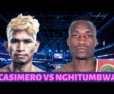 JOHN RIEL CASIMERO VS FILLIPUS NGHITUMBWA FIGHT