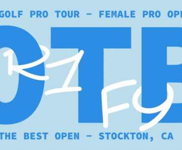 2023 OTB Open | FPO R1F9 | Pierce, Scoggins, Hansen, Walker | Jomez Disc Golf