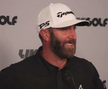 Dustin Johnson Winner Sunday Press Conference 2023 LIV Golf Tulsa · Round 3 © LIV Golf