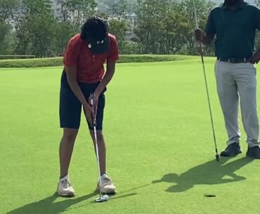 IGU Practice Round at Panchkula Golf Club