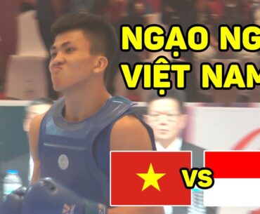 SEA Games 32 | Trương Văn Chưởng ngạo nghễ BẾ VÕ SĨ INDONESIA VỀ NƯỚC để giành HCV Wushu