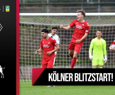 Spektakuläres Rheinderby! | Borussia Mönchengladbach U23 – 1. FC Köln U21 | Regionalliga West