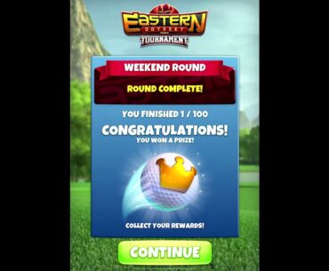 Golf Clash, Prizechest Opening - Gold*2 & 9th*1 - Eastern Odyssey Tournament!