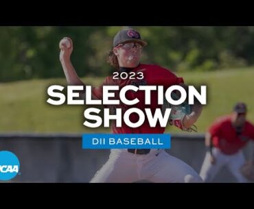 2023 NCAA DII baseball bracket selection show