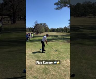 PIGU ROMERO 🇦🇷⭐️ Estrella del golf argentino 🏆 PGA Tour Champion #shorts #golf #golfswing