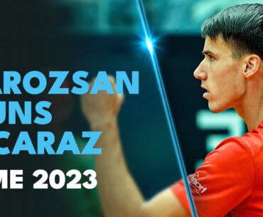 UPSET OF THE YEAR?! Fabian Marozsan STUNS Carlos Alcaraz | Rome 2023 Highlights