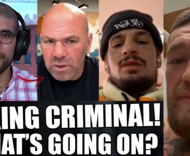 Ariel Helwani TRASHES ´Criminal` Dana White & UFC! Dana REACTS to Biggest UFC Fight. O´Malley, Conor