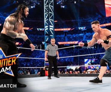 FULL MATCH — Roman Reigns vs. John Cena — Universal Title Match: SummerSlam 2021