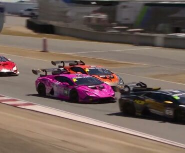 Race 1 – 2023 Lamborghini Super Trofeo Cup At WeatherTech Raceway Laguna Seca