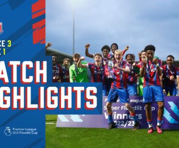 U15 Floodlit Cup Final Highlights: Crystal Palace 3-1 Stoke City