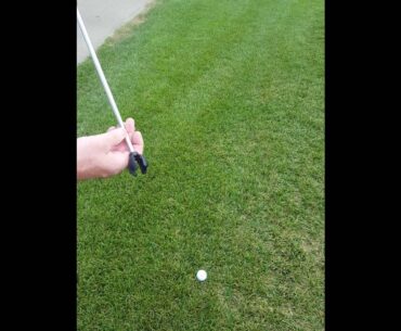 Upright Golf's 'Best Shot Golf Stick' - great for scrambles!