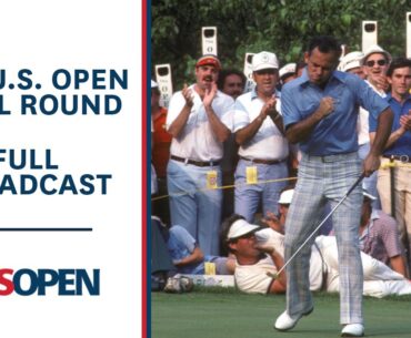 1981 U.S. Open (Final Round): David Graham Becomes 1st Australian U.S. Open Winner | Full Broadcast