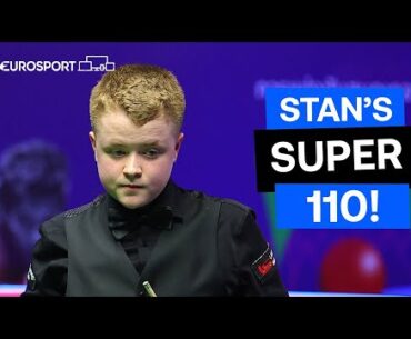 16 Year-Old Stan Moody Hits Super Century At World Championship Qualifiers! | Eurosport Snooker