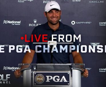 Scheffler in good spot at Oak Hill (FULL PRESSER) | Live from the PGA Championship | Golf Channel