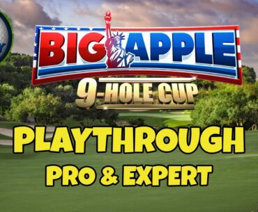 PRO & EXPERT Playthrough, Hole 1-9 - Big Apple 9-Hole Cup! *Golf Clash Guide*