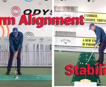 Arm Alignment For Putting Stability