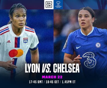 Lyon vs. Chelsea | UEFA Women's Champions League 2022-23 Quarter-final First Leg Full Match