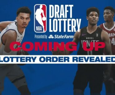 2023 NBA Draft Lottery - Top 14 Picks Revealed