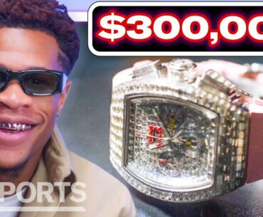 Lightweight Champ Devin Haney Shows Off His Jewelry Collection | GQ Sports