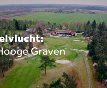 In vogelvlucht: Hooge Graven Golfclub Ommen