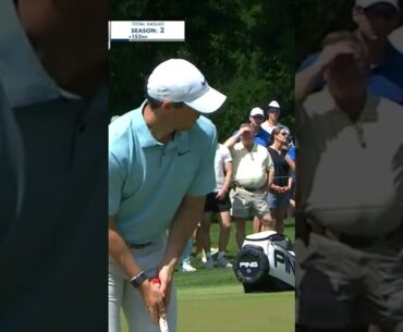 McIlroy sinks an "Eagle" putt from 70+ ft 👀 #shorts