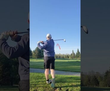 Great contact 5 Iron Golf Shot