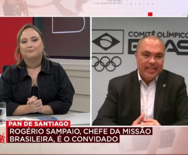 ROGÉRIO SAMPAIO PROJETA PARTICIPAÇÃO DO BRASIL NO PAN DE SANTIAGO