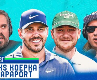 WE’RE GOING GOLFING WITH BROOKS KOEPKA