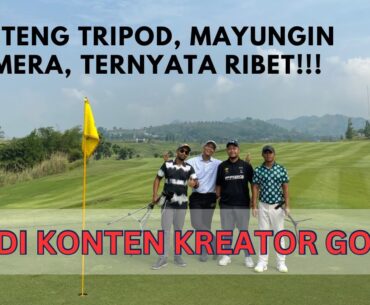 JADI KONTEN KREATOR GOLF TERNYATA.... // MAIN DI PARAHYANGAN GOLF