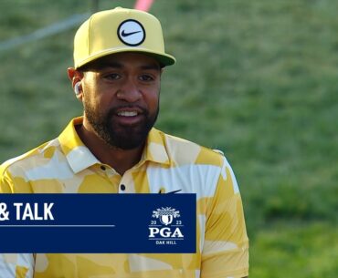 Tony Finau Reveals Strategy During Round! | 2023 PGA Championship