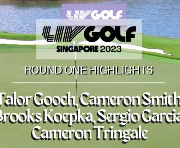 LIV Golf Singapore 2023 Round One Highlights I  OHSOM TV