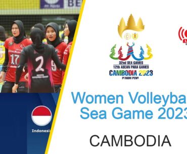 Philippines vs Indonesia THE SEA GAMES 2023  VOLLEYBALL WOMEN ( Bronze): Live