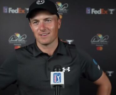 Jordan Spieth Friday Spanish Flash Interview 2023 Arnold Palmer Invitational · Round 2