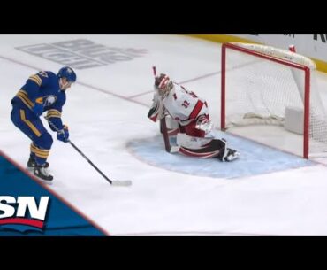 Sabres' Skinner Shows Off Touch With Sweet Kick Pass To Set Up Mittelstadt Goal