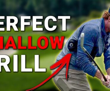 The PERFECT Drill To Shallow The Golf Club