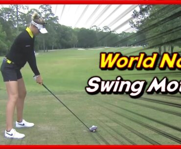 LPGA No.1 "Nelly Korda" Smooth Swings & Beautiful Slow Motions