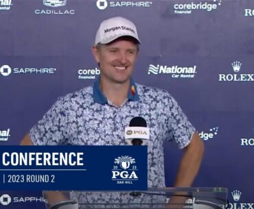 Justin Rose Round 2 Press Conference | 2023 PGA Championship
