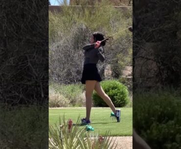 Cindy Estrada Amazing Golf Swing you need to see | Golf Girl awesome swing | #golf #shorts