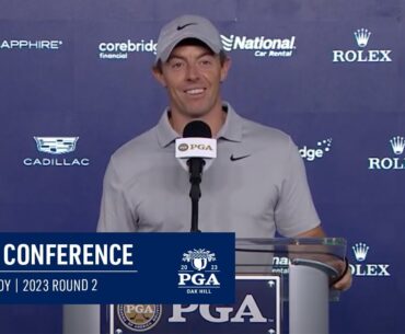 Rory McIlroy Round 2 Press Conference | 2023 PGA Championship