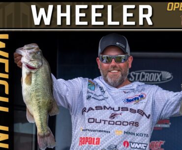 Weigh-in: Day 1 at Wheeler Lake (2023 Bassmaster OPENS)