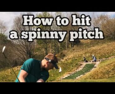 How to hit a spinning pitch | Golf