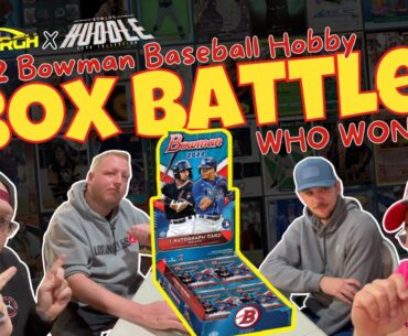 Who won??? | 2022 Bowman Topps Baseball Hobby Box Battle | @picksburgh74 vs @HuddleCardCollection