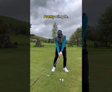 🛑STOP Confusion between IRON Swing and DRIVER Swing #shortsvideo #shorts