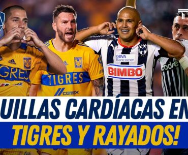 ¡PARTIDAZOS! 🤠🔥 3 veces que Tigres y Rayados han CHOCADO EN LIGUILLA | TUDN