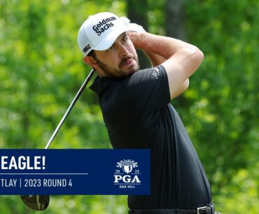 Patrick Cantlay's First Par-4 Eagle for 11 Years | 2023 PGA Championship