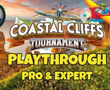 PRO & EXPERT Playthrough, Hole 1-9 - Coastal Cliffs Tournament! *Golf Clash Guide*