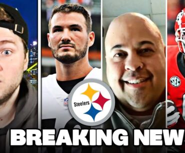 STEELERS SIGN MITCH TRUBISKY TO EXTENSION!!!?? + DARNELL WASHINGTON TALKS PICKETT, PICKENS AND #0..