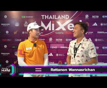 Thailand Mixed Cup 2023 | Interview | Round 1 l Rattanon W. l TrustGolf Tour | WPGATOUR