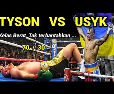 FINAL KELAS BERAT🥊🥊 USYK VS TYSON FURY 70/30.